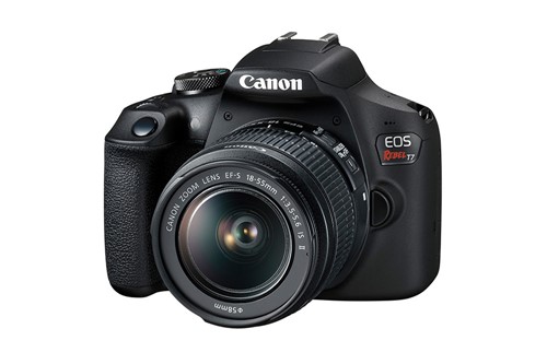 Câmera Canon Eos Rebel T7 com Lente Ef-S 18-55Mm Is Ii Dslr