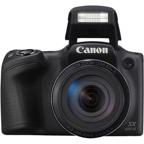 Câmera Canon Powershot Sx420 Is, 20Mp, Tela 3.0', Wi-Fi/Nfc - Preto