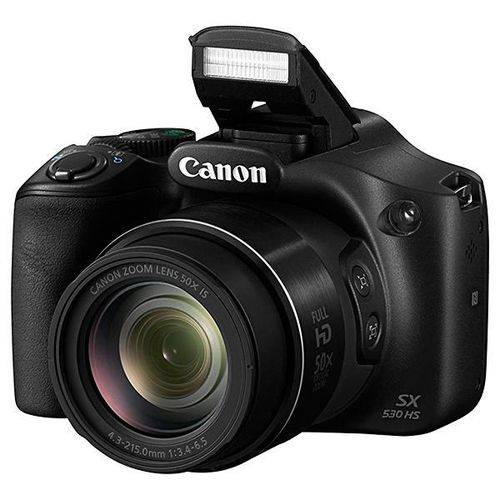 Tudo sobre 'Câmera Canon Powershot Sx530 Hs Tela 3.0” de 16mp com Wi-Fi/nfc - Pret'