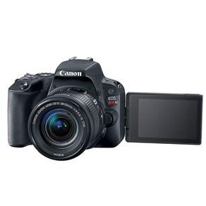 Câmera Canon SL2 EOS Rebel Tela Giratória e Lente 18-55mm