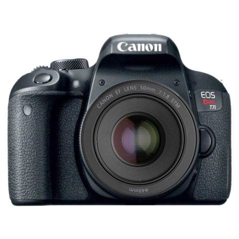 Câmera Canon T7I 50Mm F/1.8 Stm