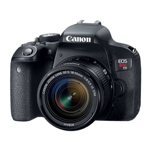 Câmera Canon T7i com a Lente 18-55Mm F/3.5-5.6 Stm Garantia Kit