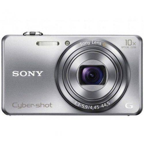Câmera Cyber-Shot Sony Dsc-Wx200 / Prata / Lcd 2,7" / 18.2 Mp / 3d / 8g / Foto Panorâmica