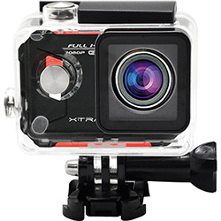 Câmera de Ação Xtrax Evo 12MP 64MB Mini-USB Full HD com Função Wi-fi