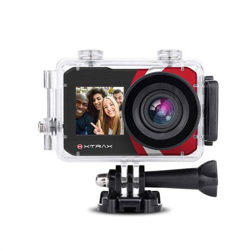 Tudo sobre 'Câmera de Ação Xtrax Selfie 4k Preta'