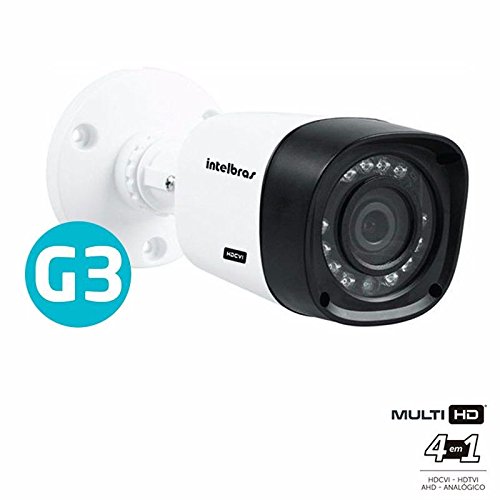 Câmera de Segurança Interna e Externa Multi HD 720p 3,6mm com Infravermelho-INTELBRAS-VHD1010B