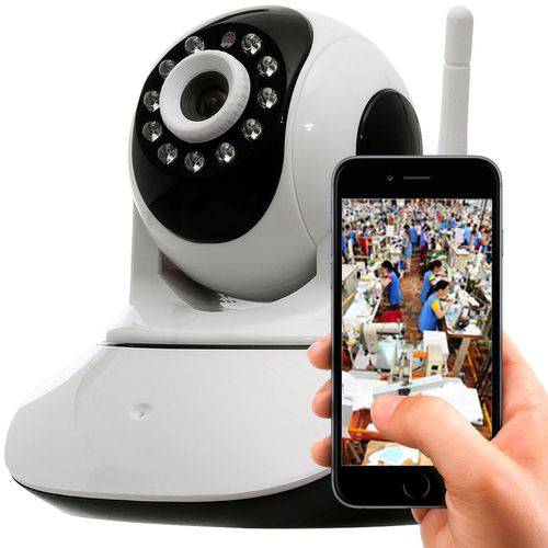 Camera de Vigilancia - Ip - Wireless - Rotativa