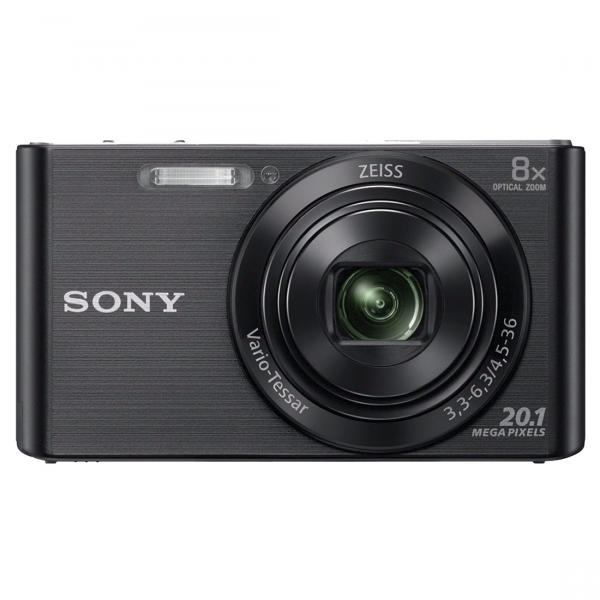 Câmera Digital 20.1Mp Preta Dsc-W830b Sony