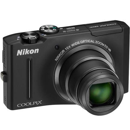 Câmera Digital 12.1Mp Coolpix Preta S8100 Nikon