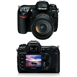 Câmera Digital 10.2MP D200 - Nikon