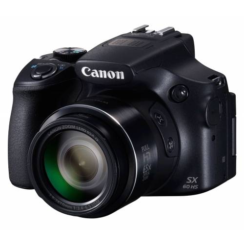 Câmera Digital 16.1 Mp, Lcd 3.0´´, Zoom Óptico 65x e Vídeo em Full Hd Sx60hs Canon