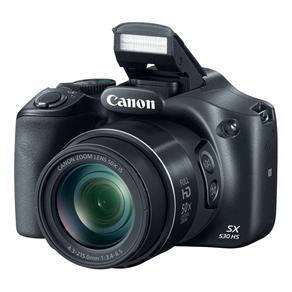 Câmera Digital 16 MP, Tela LCD de 3.0´´, Zoom Ótico de 50x e Vídeo em Full HD - SX530HS - Canon