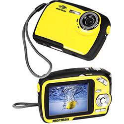 Câmera Digital à Prova D'Agua Mormaii Shock Gi 16MP Zoom 4x
