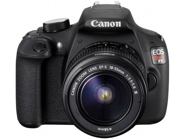 Tudo sobre 'Câmera Digital Canon EOS Rebel T5 18-55 III 18MP - Semiprofissional Visor 3 Zoom Óptico 3x'