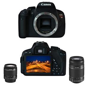 Câmera Digital Canon EOS Rebel T5I Premium Kit com 2 Lentes