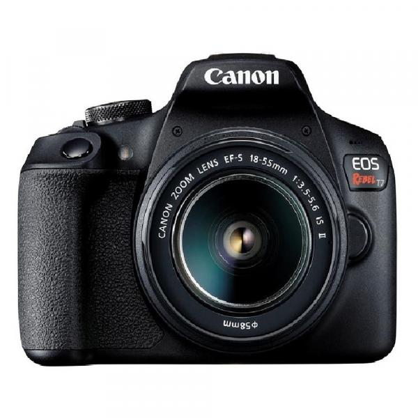 Câmera Digital Canon Eos Rebel T7 24.1mp 3.0" Lente Ef-s 18-55mm Is Ii