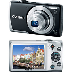 Câmera Digital Canon Power Shot A2500 16MP 5x Preta