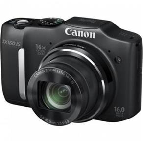 Câmera Digital Canon PowerShot SX160 Preta 16MP 16x Zoom Óptico + Cartão de 4GB