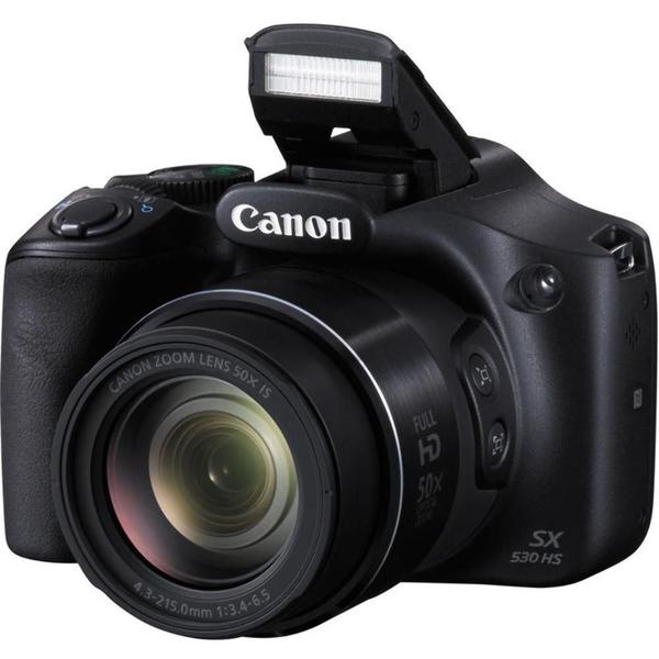 Câmera Digital Canon Powershot SX530 Hs Wi-Fi 16.0MP Zoom Óptico 50X Vídeo Full HD