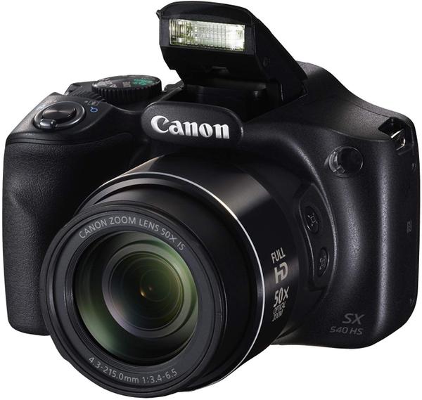 Câmera Digital Canon Powershot SX540 HS Wi-Fi 20.3MP Zoom Óptico 50X Vídeo Full HD