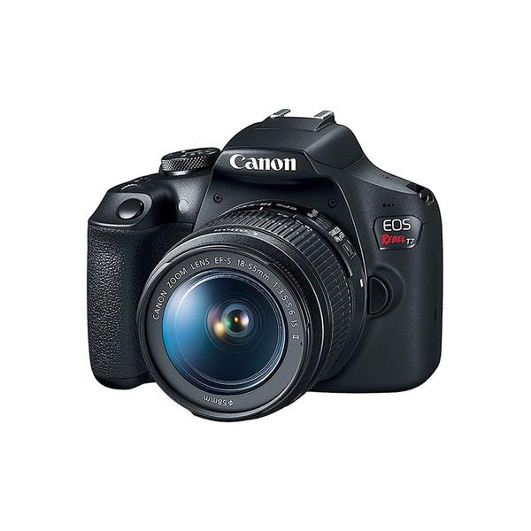 Câmera Digital Canon T7 com Lente EF-S 18-55mm