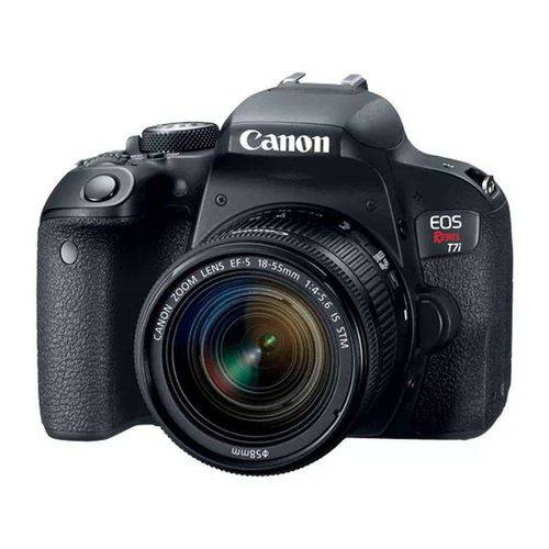 Canon Eos Rebel T7i Dslr Câmera com 18-55mm Lente