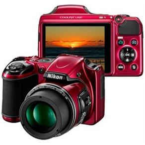 Camera Digital Coolpix L820 Vermelha 7918 - Nikon