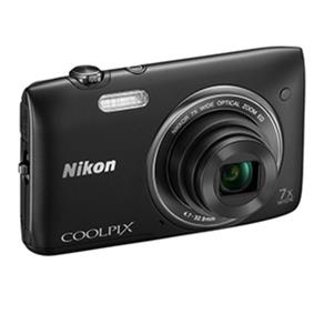 Camera Digital Coolpix S3500 Preta 7907 - Nikon