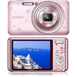 Tudo sobre 'Câmera Digital DSC W570 D/P Desire (16.1MP) Rosa C/ 5x de Zoom Óptico, Filma em HD, Foto Panorâmica, LCD de 2,7" e Bateria Recarregável - Sony'