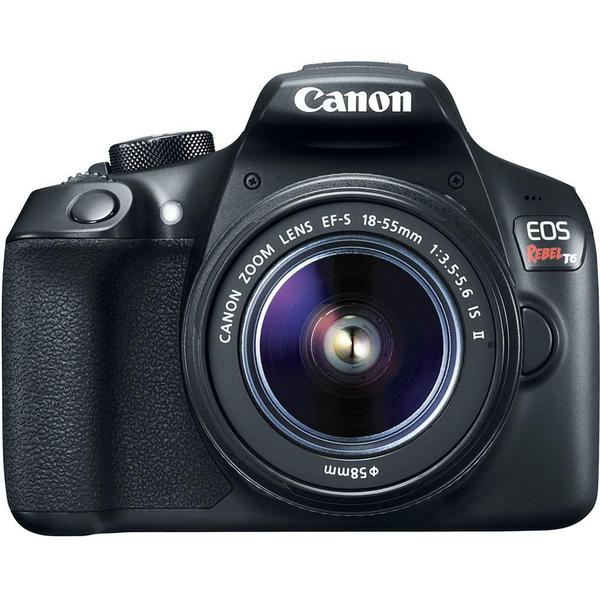 Câmera Digital DSLR Canon EOS Rebel T6 com 18MP, LCD 3.0, Sensor CMOS, Full HD e Wi-Fi