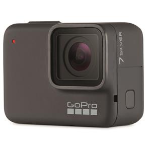 Câmera Digital e Filmadora GoPro Hero 7 Silver 10MP Vídeo 4K LCD 2.0” Wi-Fi Bluetooth