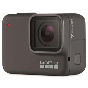 Câmera Digital e Filmadora GoPro Hero 7 Silver 10MP Vídeo 4K LCD 2.0” Wi-Fi Bluetooth