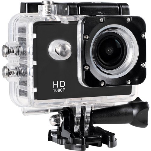 Câmera Digital Full Hd 1080p A Prova Dágua Wi-Fi Pro - Preto