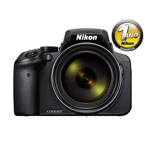 Câmera Digital Nikon Coolpix P900 Vídeo Full Hd Wi-Fi e Lente de Cristal Nikkor Ed Zoomde 83x.