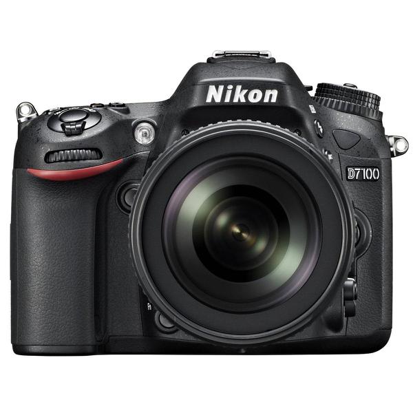 Câmera Digital Nikon D7100 - 24.1 MP / Full HD / Wi-fi / GPS / Lente 18-105mm / LCD 3,2 - Preta