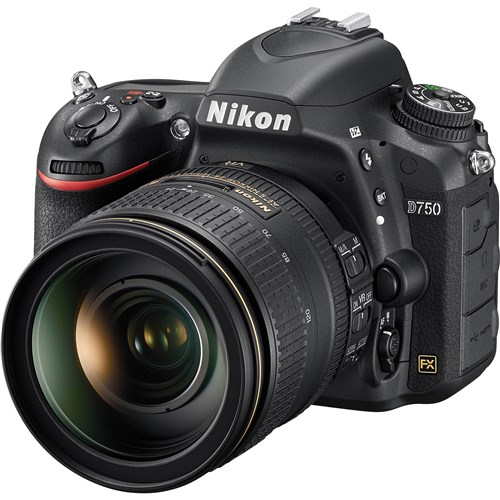 Camera Digital Nikon D750 com Lente 24-120mm