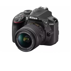 Câmera Digital Nikon Dslr D3400 com Lente 18-55mm e 32gb