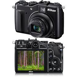 Câmera Digital Nikon P7000 10MP 7x Zoom Óptico Preta