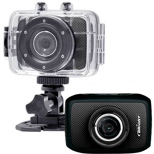 Câmera Digital para Esportes Bright Sport Cam 5MP Preta