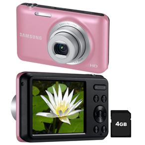 Tudo sobre 'Câmera Digital Samsung ES95 Rosa, 16.1MP, 5x Zoom Óptico, LCD de 2.7", Estabilizador de Imagens, Smart Filter 2.0, Vídeo HD + Cartão 4GB'
