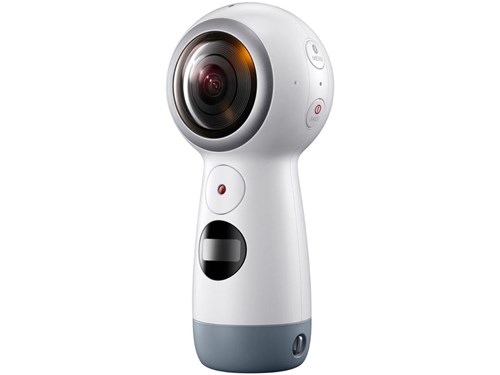 Câmera Digital Samsung Gear 360 15Mp com Wifi Bluetooth e Gravação Full Hd - Branco