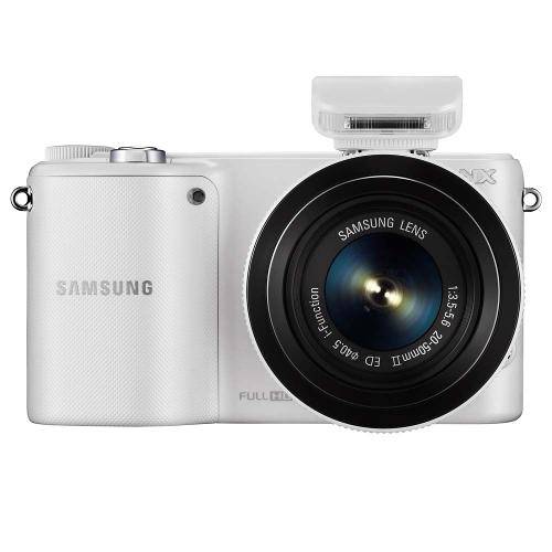 Tudo sobre 'Câmera Digital Samsung Smart Nx2000 Branca 20.3mp, Lcd 3.7"'