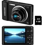 Camera Digital Samsung St64 14.2mp 4gb com Zoom 5x - Preta