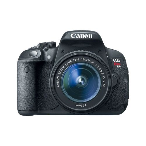 Câmera Digital SLR Canon Rebel T5i (700D) - 18MP / Full HD / Lente 18-55mm / LCD 3.0''