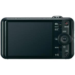 Câmera Digital Sony Cyber-Shot DSC WX50 Preta 16.2MP com Zoom Óptico de 5x LCD de 2.7" Foto 3D Full HD Foto Panorâmica