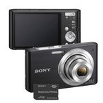 Câmera Digital Sony Cyber Shot W610 Preta com 14.1mp, Tela Lcd de 2.7", Fotos Panorâmicas, Zoom Ópti
