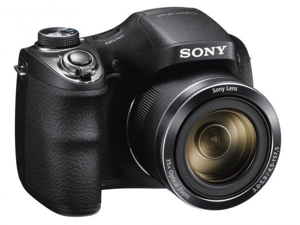 Câmera Digital Sony Cybershot DSC-H300 20.1MP Zoom Óptico 35X Vídeo HD