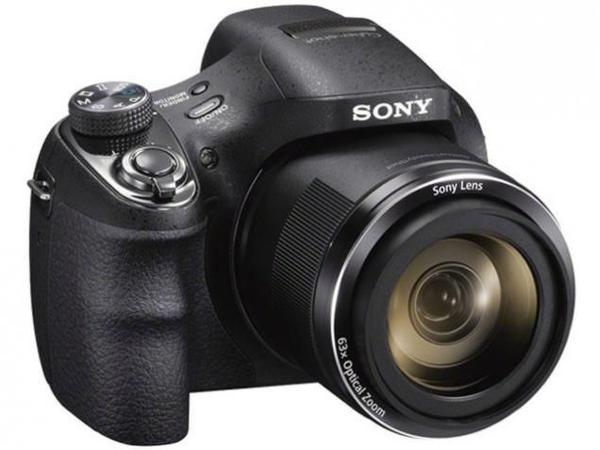 Câmera Digital Sony Cybershot DSC-H400 20.1MP Zoom Óptico 63X Vídeo HD