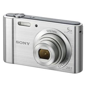 Câmera Digital Sony Dsc W-800 20.1Mp 5X Prata