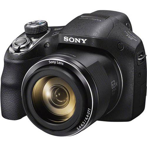 Câmera Digital Sony H400 / Cartão de Memória 32gb (classe 10) / Bolsa Tripe e Kit Limpeza